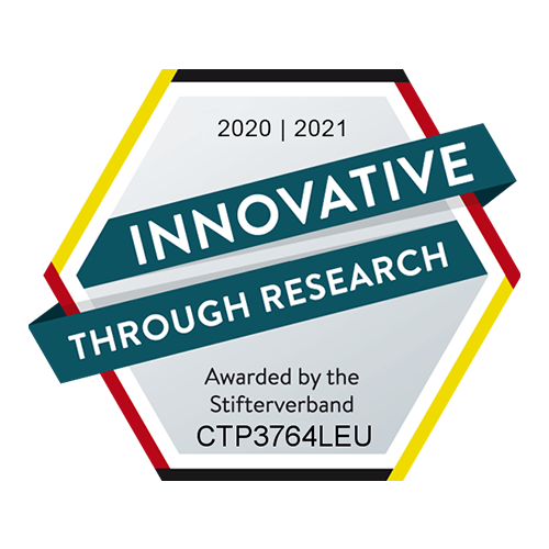 Auszeichnung Innovative Through Research - bluechemGROUP