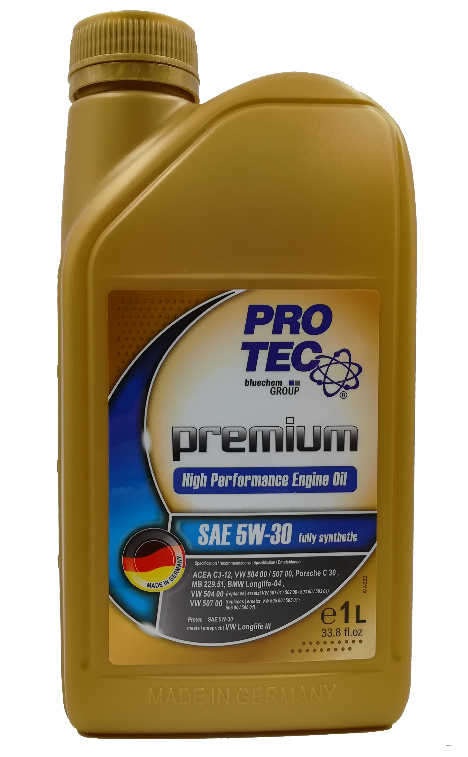 5W-30 PRO-TEC Engine Oil fully synthetic - bluechemGROUP