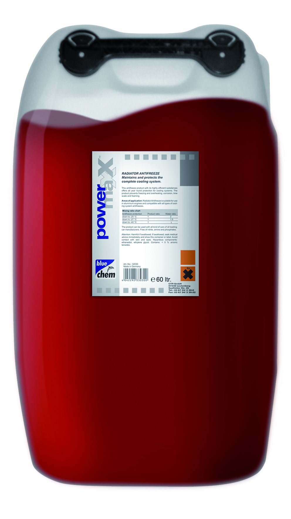Kühlerfrostschutz – rot – G12 - bluechemGROUP